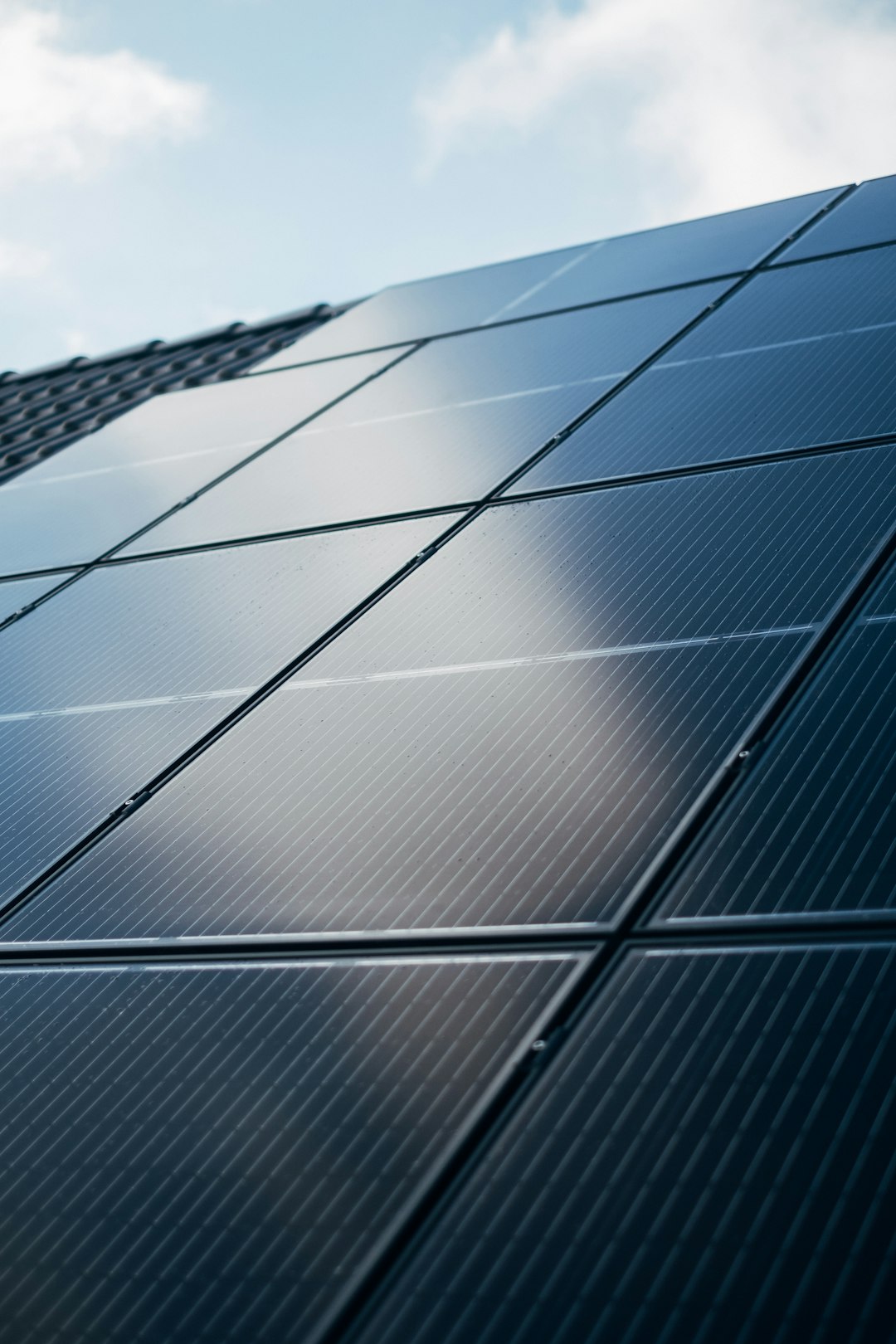 Photovoltaic / Solar Panel auf einem Haus
